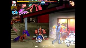 MUGEN-Juri gangbangs-