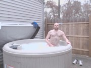 Naked in the Hot Tub