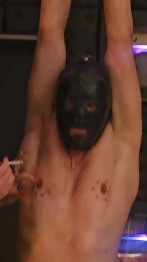 Mistress Luciana Smoking Humiliation Bondage Hanging CBT a Cigarette Break for Mistress Luciana