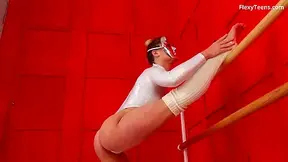 Russian Darling Myra Extremely Hot Gymnastics