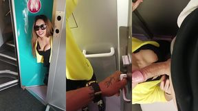 jose adiction vs nona x en los banos de tren publico