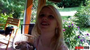 Lillian Love plied and penetrated plump French blonde with dildo and cock&#x1F346;