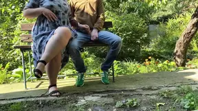 Strict mother-in-law made me cum fast