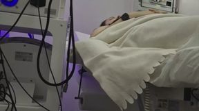 Nicoletta's Unfortunate Encounter with Overeating and an Unexpectedly Loud Gas Incident During a Medical Visit 4K