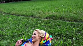 Natural Serbian Outdoor Fuck