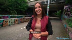 Lenna loves getting her pussy fucked hard in a tunnel