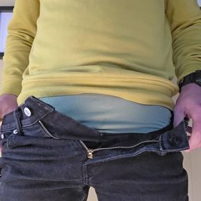 Showing my tight underwear