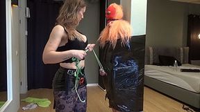 Helpless slut at Mistress Tirza's mercy - 4 - WMV (HD)