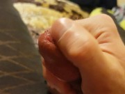 Sissy Crossdresser Cums With Orgasm Contractions Big Cock