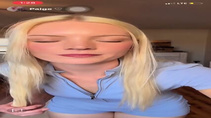 blonde beatiful face big ass