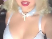Sexy Blonde Bimbo Doll