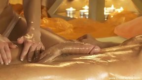 Blonde Masseuse Teaches Sensual Techniques In Erotic Massage Session