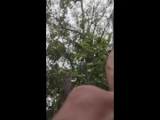Public jerk off at the lake new speedoes