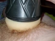 Quick creampie for my fleshlight