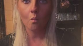 Close up POV Smoking