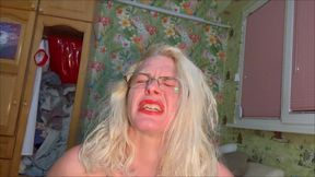 Fat belly fetish, burping and punishment