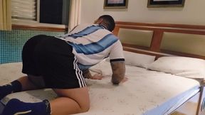 Brazilian Brunette Takes Me to a Motel and Impregnates My Ass Many Times