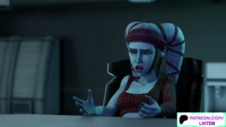 AHSOKA TANO MAKE EVERYTHING FOR HER MASTER - STAR WARS HENTAI ANIMATION 60FPS