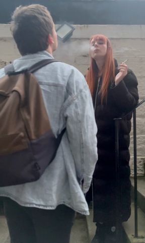 Outdoor Smoking Fetish