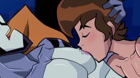 Rook and Ben licking n fucking in their bed - NSFW animated parody porn (LOOP)