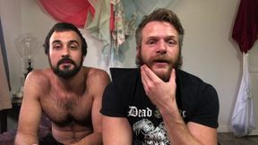 Bearded Hunks Mason Lear and Brian Bonds Get Wild and Dirty During Quarantine