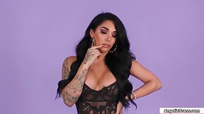 Latino t-girl jane marie gets barebacked