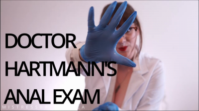 Doctor Hartmanns anal exam