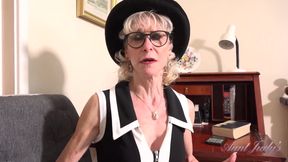 Auntjudys - Your Mature GILF Boss Dee Lite Sucks Your Cock at the Office
