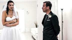 ”Big ass MILF bride fucks huge dick ex one last time before wedding”