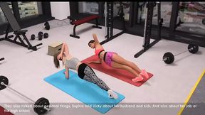 AWAM 8 fitness with vicky