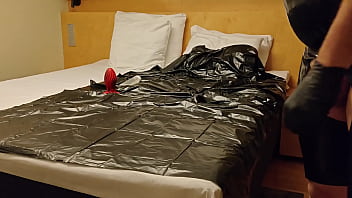 Dildo and buttplug masturbation with cumshot