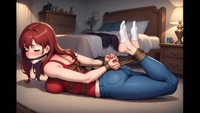 Bondage Confessions #129B: A Risky Hogtie Revelation (Animated)