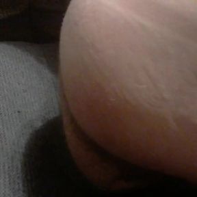 Non-op Transgirl Playing with Butt and Mtf Clit