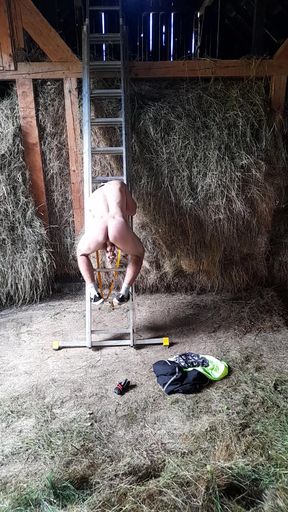 Romanian countryside gay man Daeros is getting hot