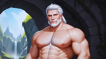 Horny and naughty king organizes an intense gay orgy in his kingdom