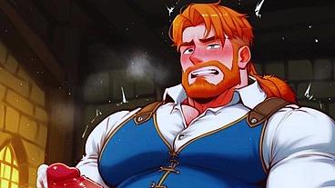 Horny and naughty king organizes an intense gay orgy in his kingdom