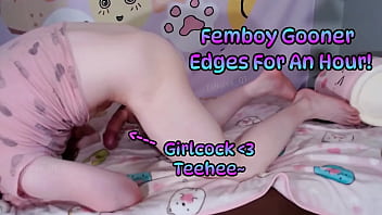 Femboy Gooner Edges For An Hour! (teaser)