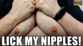 Lick My Nipples - Full HD 1080p - KingMarti