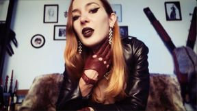 Red gloves of agony: breath control in leather