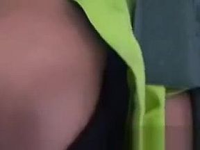 The lure of cash drives honey to give public blowjob