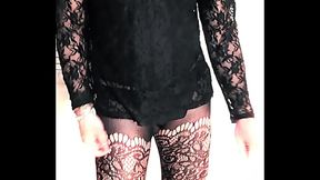 Sissy Slut Kandi Dancing in Her Heels &amp_ Lace