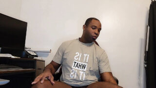 POV close-up of big black cocks pounding amateur American gay asses with hot cum shots