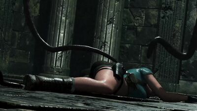 Lara Croft's Big Tits Get Pounded in Hardcore Island Hentai Porn Part 1-3