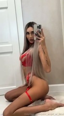 Latina badie riding on dildo