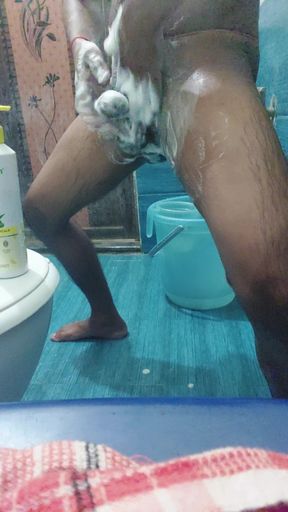 Inside the Bathroom, Amit Remembered His stepsister and Fucked Her in Her Small Hole.