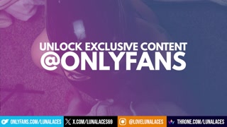 LunaLaces turned into a latex fuckdoll | Full Video on OF!