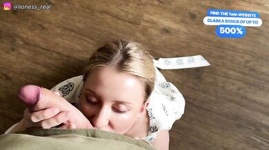 Family Therapy of a Stepfather and a Young Stepdaughter with Cum in Their Mouths!