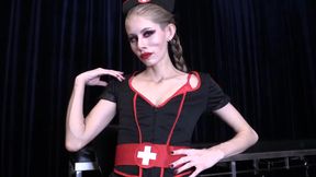 Naughty Nurse Kyaa Self Exam