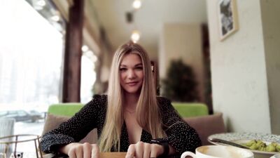 Amanda Clarke gets risky & sucks big dick in public bathroom - Risky Sex