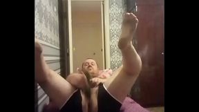 Full Video: A fat-assed gay man from Russia, who works as a prostitute, decided to become a porn actor! He shows the possibilities of his well-trained holes and the complete lack of morality and feelings of disgust! He'_ll do anything!